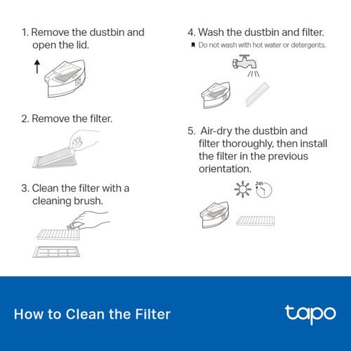 TP-Link Tapo Robot Vacuum Replacement Kit - Image 10