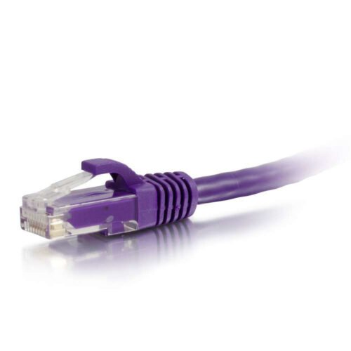 C2G 3m Cat5e Booted Unshielded (UTP) Network Patch Cable - Purple - Image 3