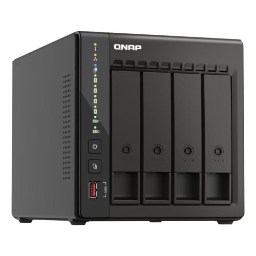 QNAP TS-453E NAS Tower Intel® Celeron® J6412 8 GB 0 TB QNAP QTS Black - Image 3