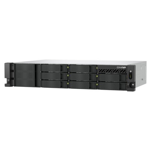 QNAP TS-855EU-RP NAS Rack (2U) Intel Atom® C5125 8 GB DDR4 0 TB QuTS hero Black - Image 2