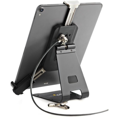 StarTech.com Secure Tablet Stand w/ K-Slot Cable Lock - Locking Tablet Holder for 7.9"-13" Tablets - Universal Adjustable Table - Image 6