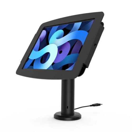 Compulocks iPad Air 10.9" (4-5th Gen) Space Enclosure Tilting Stand 8" Black - Image 5
