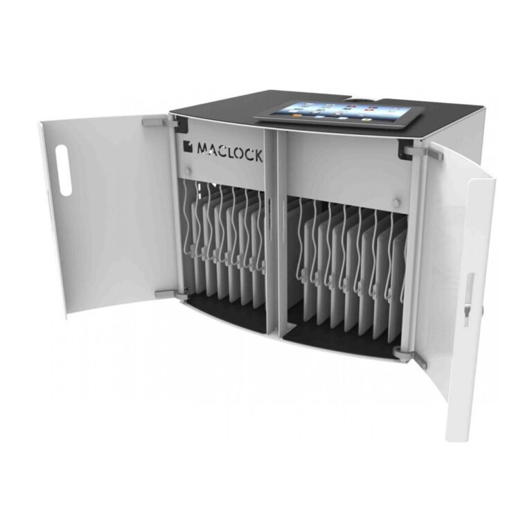 Compulocks CartiPad Tablet / Laptop Charging Cabinet For Counter Top or Wall Mount EU Power Plug