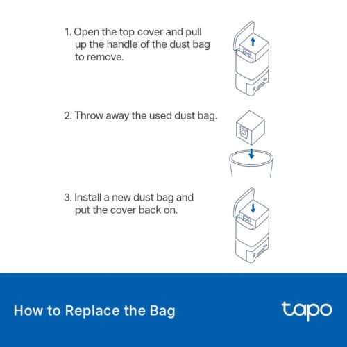 TP-Link Tapo Robot Vacuum Disposable Dust Bag - Image 4