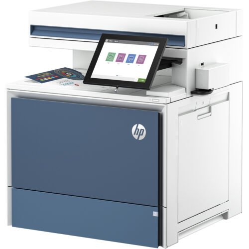 HP Color LaserJet Enterprise MFP 5800f Printer, Print, copy, scan, fax, Automatic document feeder; Optional high-capacity trays - Image 2