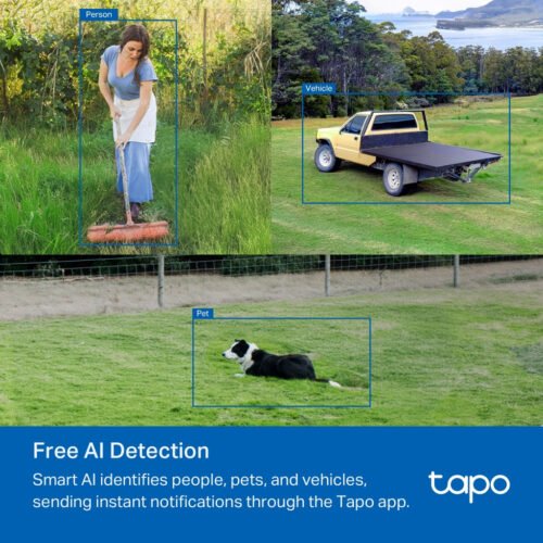 TP-Link TAPO C501GW security camera Turret IP security camera Outdoor 1920 x 1080 pixels Wall - Image 3