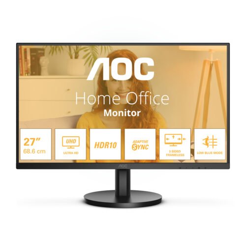 AOC B3 U27B3M computer monitor 68.6 cm (27") 3840 x 2160 pixels 4K Ultra HD LCD Black - Image 8