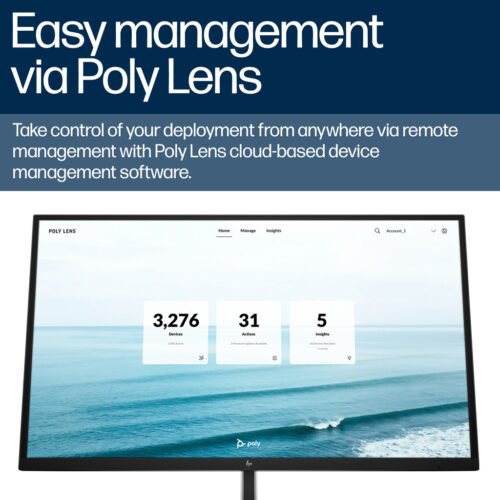 POLY Studio V52 USB Video Bar - Image 7