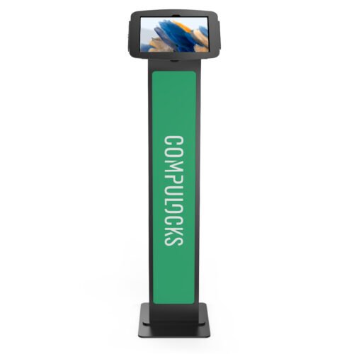 Compulocks Galaxy Tab A8 10.5" Space Enclosure Brandable Floor Stand Black - Image 2
