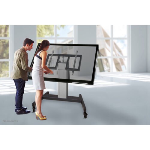 Neomounts PLASMA-M2500TSILVER TV trolley 42-100" - motorised - table tilt function - Image 7