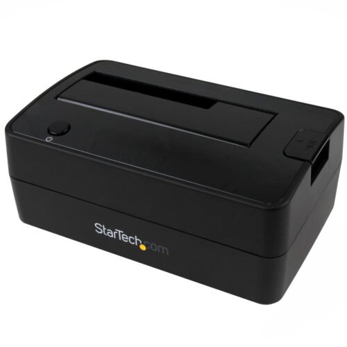 StarTech.com Single Bay USB 3.1 to SATA Hard Drive Docking Station, USB 3.1 (10 Gbps) Hard Drive Dock, External 2.5/3.5" SATA I