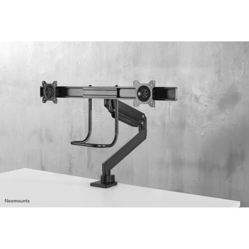 Neomounts NM-D775DXBLACK Monitor arm 10-32" - gas spring - Topfix - 180°-stop - Image 13