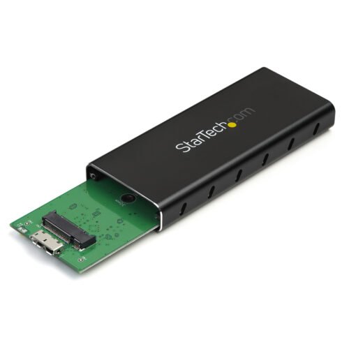 StarTech.com M.2 SSD Enclosure for M.2 SATA SSDs - USB 3.1 (10Gbps) with USB-C Cable - Image 12
