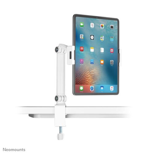 Neomounts DS15-545WH1 Tablet holder desk clamp 4.7-12.9" - universal - full motion - Image 4
