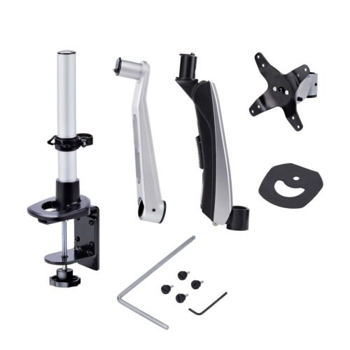 StarTech.com Monitor Desk Mount For 27in 16:9 or 30in 21:9 Ultrawide Screens, VESA 75x75/100x100, Tool-Less Arm Adjustments, C- - Image 7
