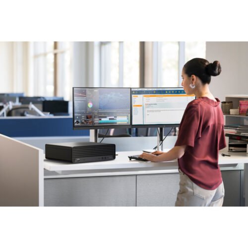 HP EliteDesk 800 G6 Intel® Core™ i5 i5-10500 16 GB DDR4-SDRAM 256 GB SSD Windows 10 Pro SFF PC Black - Image 5