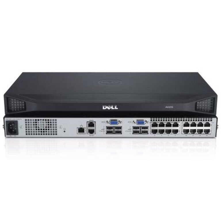 DELL DAV2216-G01 KVM switch Rack mounting Silver