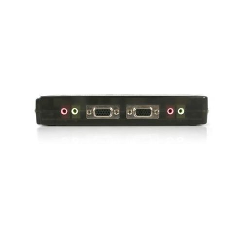 StarTech.com 4 Port Black USB KVM Switch Kit with Cables and Audio - Image 2