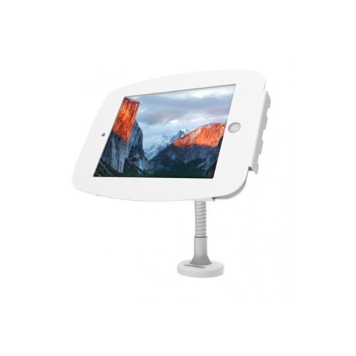 Compulocks iPad Pro 12.9" (3-6th Gen) Space Enclosure Flex Arm Mount White