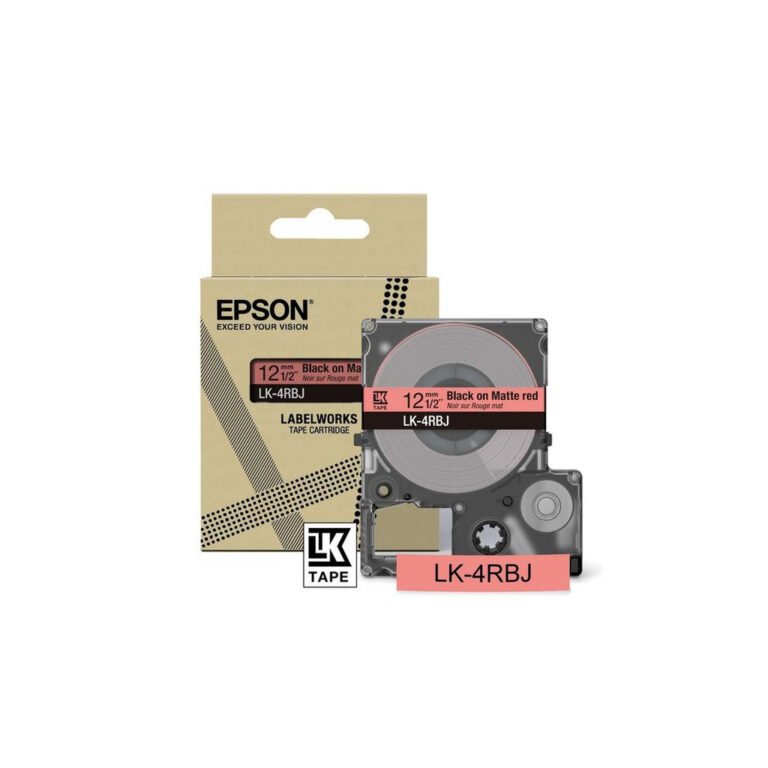 Epson LK-4RBJ Black, Red