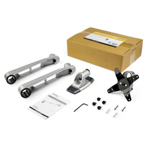 StarTech.com Wall Mount Monitor Arm - Articulating Ergonomic VESA Wall Mount Monitor Arm - 20" (52cm) Long - Single Display up - Image 17