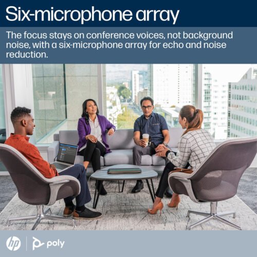 POLY Sync 60 Microsoft Teams Certified Speakerphone - Image 6
