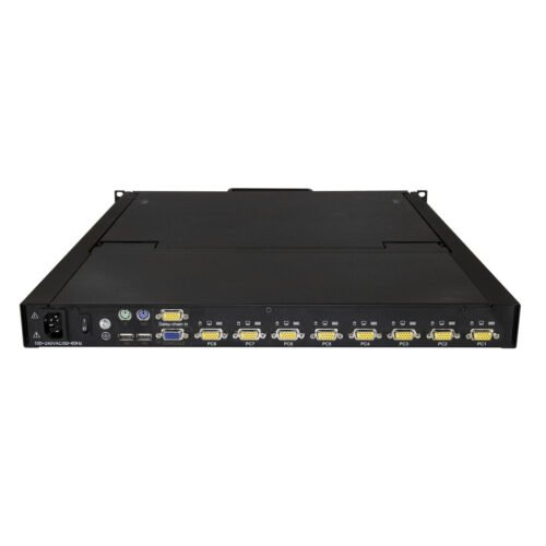 StarTech.com 8 Port Rackmount KVM Console w/ 6ft Cables - Integrated KVM Switch w/ 19" LCD Monitor - Fully Featured 1U LCD KVM - Image 8