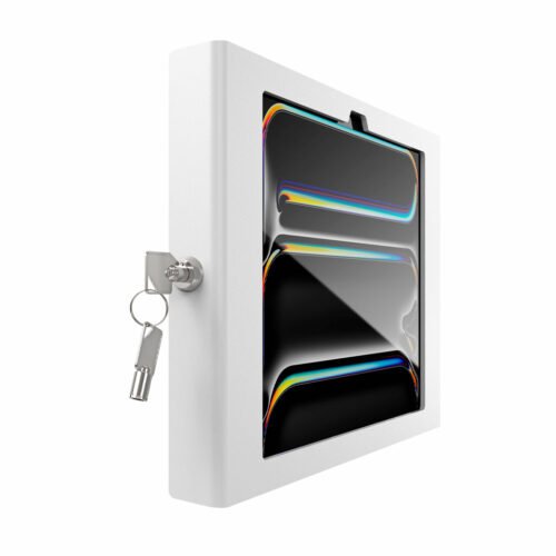 Compulocks iPad Pro M4 11" (2024), Apex Secured Enclosure Wall Mount - White - Image 3