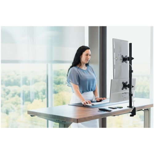 Kensington Vertical Stacking Dual Monitor Arm - Image 2