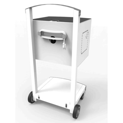Compulocks CartiPad Uno Tablet / Laptop Charging Rolling Cart 16 Devices EU Power Plug - Image 2