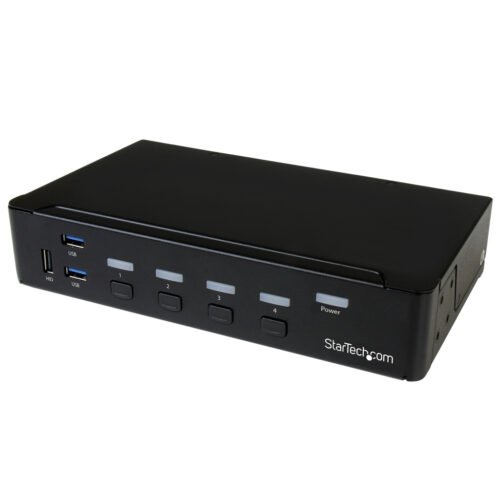 StarTech.com 4-Port DisplayPort KVM Switch - USB 3.0 - 4K 30Hz - Image 4