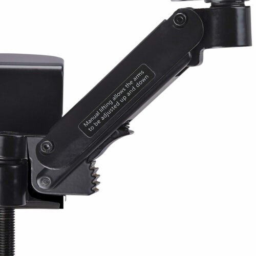 StarTech.com Adjustable Arm Rest for Office Desk, Ergonomic Arm/Elbow Support, 360-Degree Rotation, Clamp-On/No Drill Installat - Image 7