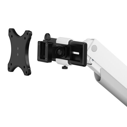 Neomounts DS65S-950WH2 Monitor arm 24-34" - gas spring - Topfix - multi-adjustable - 180°-stop - Image 7