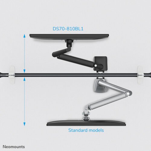 Neomounts DS70-810BL1 Monitor arm 17-32" - gas spring - space saving - 180°-stop - Image 17
