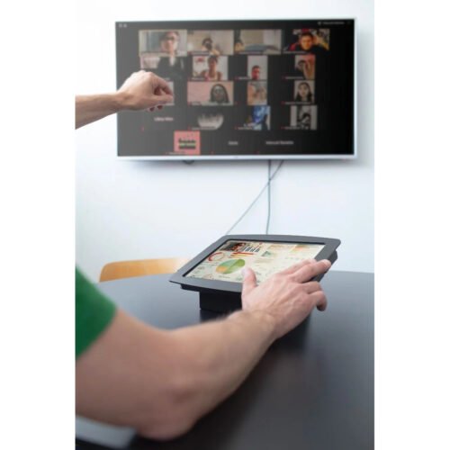Compulocks iPad Air 10.9" (4-5th Gen) Space Enclosure AV Conference Room Capsule Black - Image 9