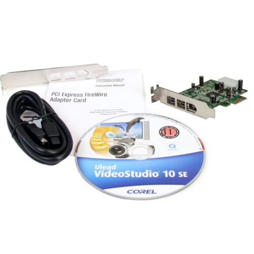 StarTech.com 3 Port 2b 1a Low Profile 1394 PCI Express FireWire Card Adapter - Image 4