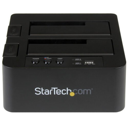 StarTech.com Standalone Hard Drive Duplicator, Dual Bay HDD/SSD Cloner/Copier, USB 3.1 (10Gbps) to SATA III HDD/SSD Docking Sta - Image 10