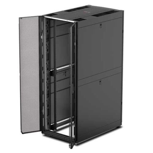 APC NetShelter SX, Networking Rack Enclosure, 42U, Black, 1991H x 750W x 1070D mm with Casters, Feet, Vertical Cable Managers, - Image 8