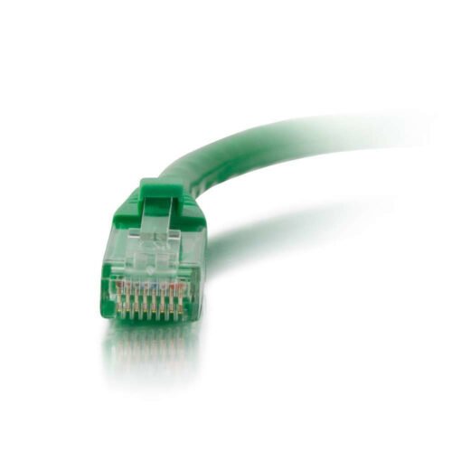 C2G 1m Cat6 Booted Unshielded (UTP) Network Patch Cable - Green - Image 3