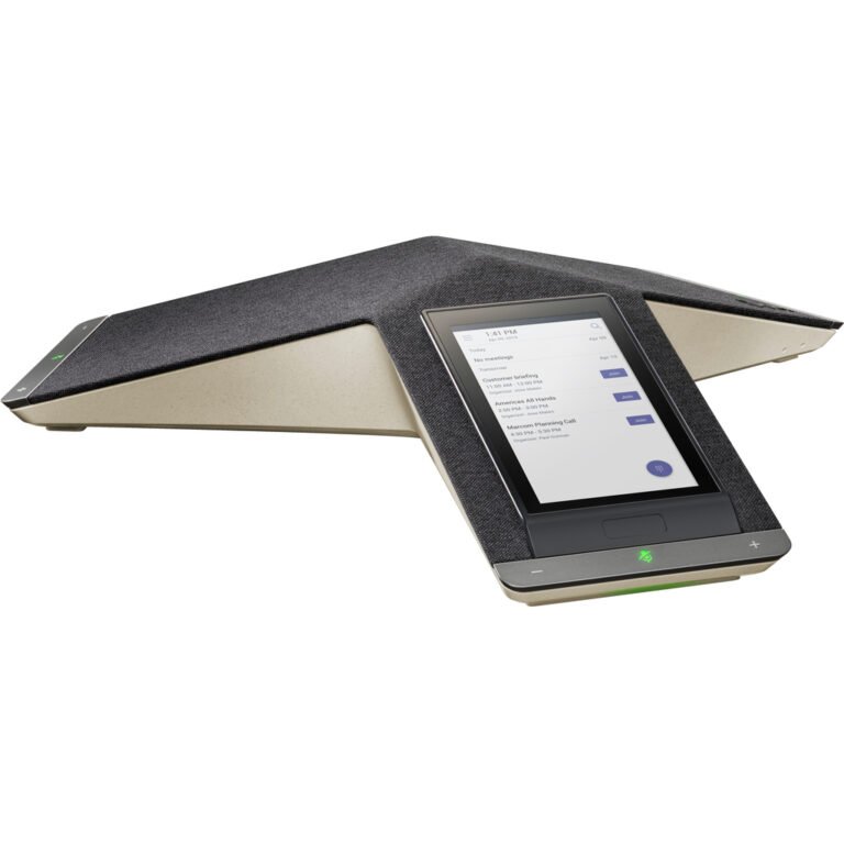 POLY Trio C60 IP Conference Phone for Microsoft Teams and PoE-enabled No Radio