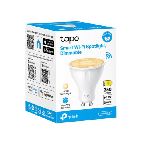 TP-Link Tapo Smart Wi-Fi Spotlight, Dimmable - Image 5