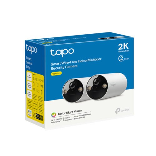 TP-Link Tapo C410 2-pack Bullet IP security camera Outdoor 2304 x 1296 pixels Ceiling/wall - Image 6