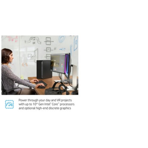 HP EliteDesk 800 G6 Intel® Core™ i5 i5-10500 8 GB DDR4-SDRAM 256 GB SSD Windows 10 Pro Tower PC Black - Image 9