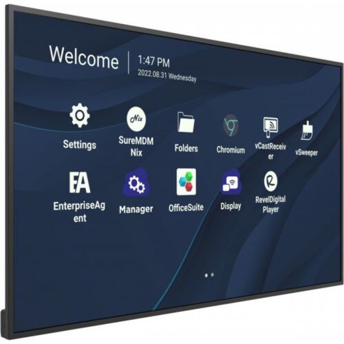 Viewsonic CDE4330 Signage Display 109.2 cm (43") Wi-Fi 450 cd/m² 4K Ultra HD Black Built-in processor Android 11 - Image 7