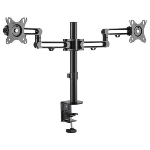StarTech.com Desk Mount Dual Monitor Arm - Desk Clamp VESA Compatible Monitor Mount for up to 32 inch Displays - Ergonomic Arti - Image 3
