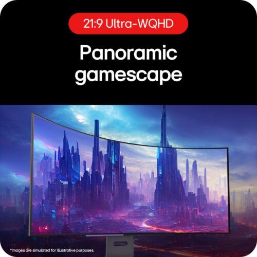 LG 45GS95QE-B.AEK computer monitor 114.3 cm (45") 3440 x 1440 pixels Wide Quad HD OLED Black - Image 9