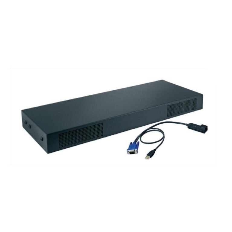 Lenovo 1754A1X KVM switch Rack mounting Black