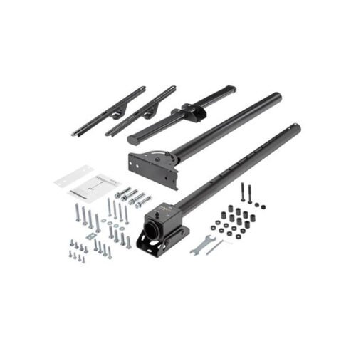 StarTech.com TV Ceiling Mount - Full-Motion Universal Hanging Single Screen Mount with Adjustable Telescopic Pole - Tilt / Swiv - Image 7