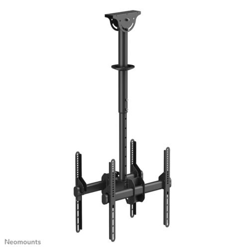 Neomounts NM-C440DBLACK Dual monitor/TV mount ceiling 32-60" - h 56-91 cm - Image 11