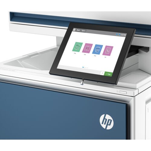 HP Color LaserJet Enterprise MFP 5800f Printer, Print, copy, scan, fax, Automatic document feeder; Optional high-capacity trays - Image 8